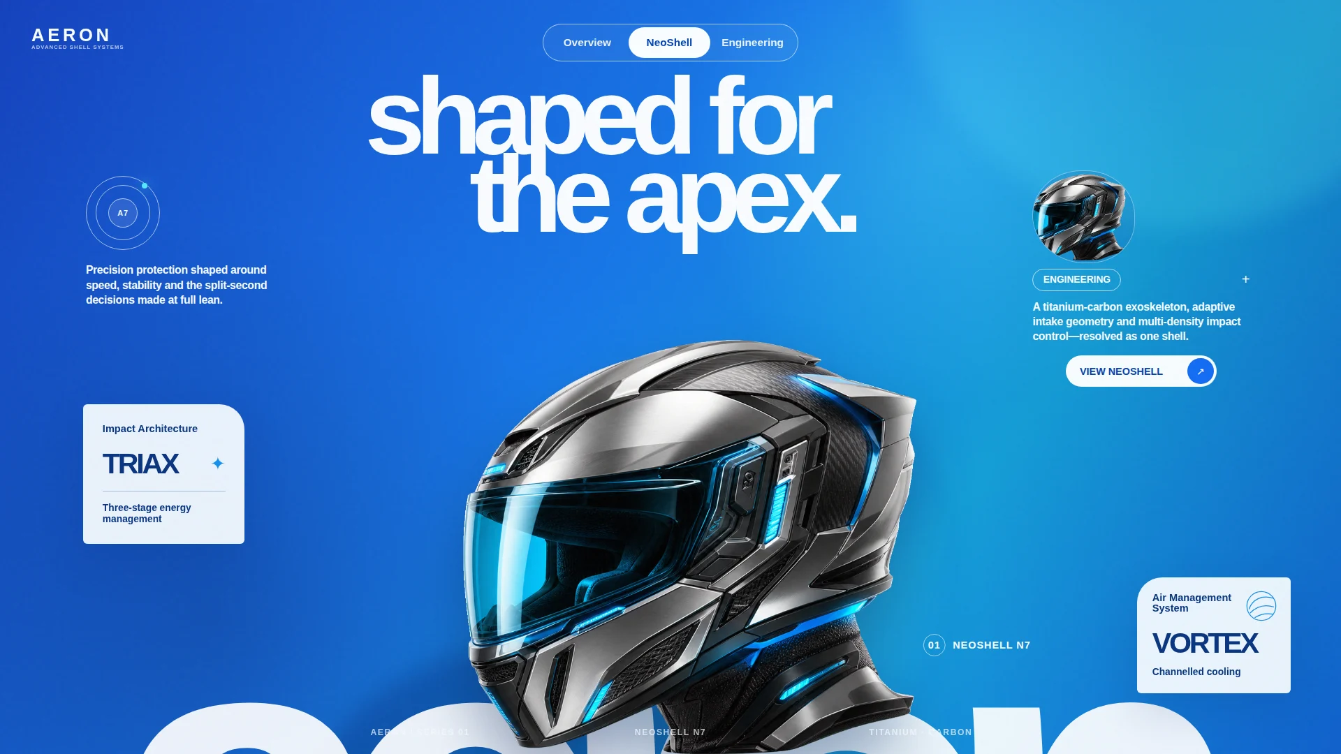 AERON NeoShell Hero — image 2