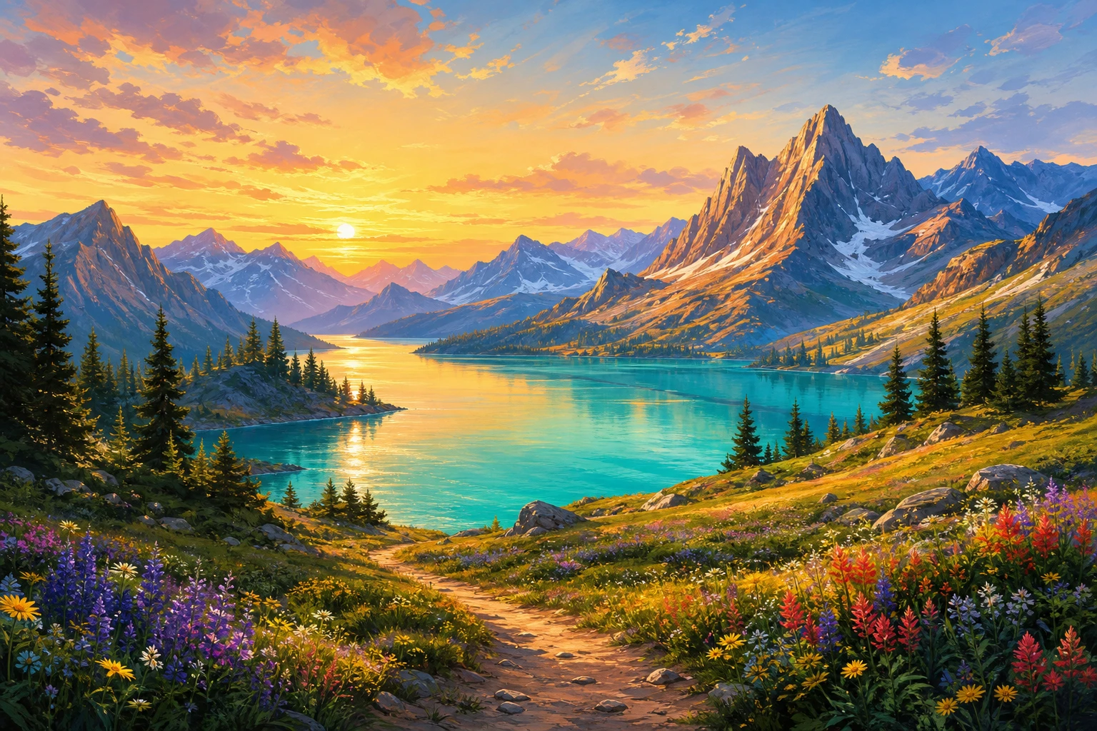 Alpine Lake — image 1