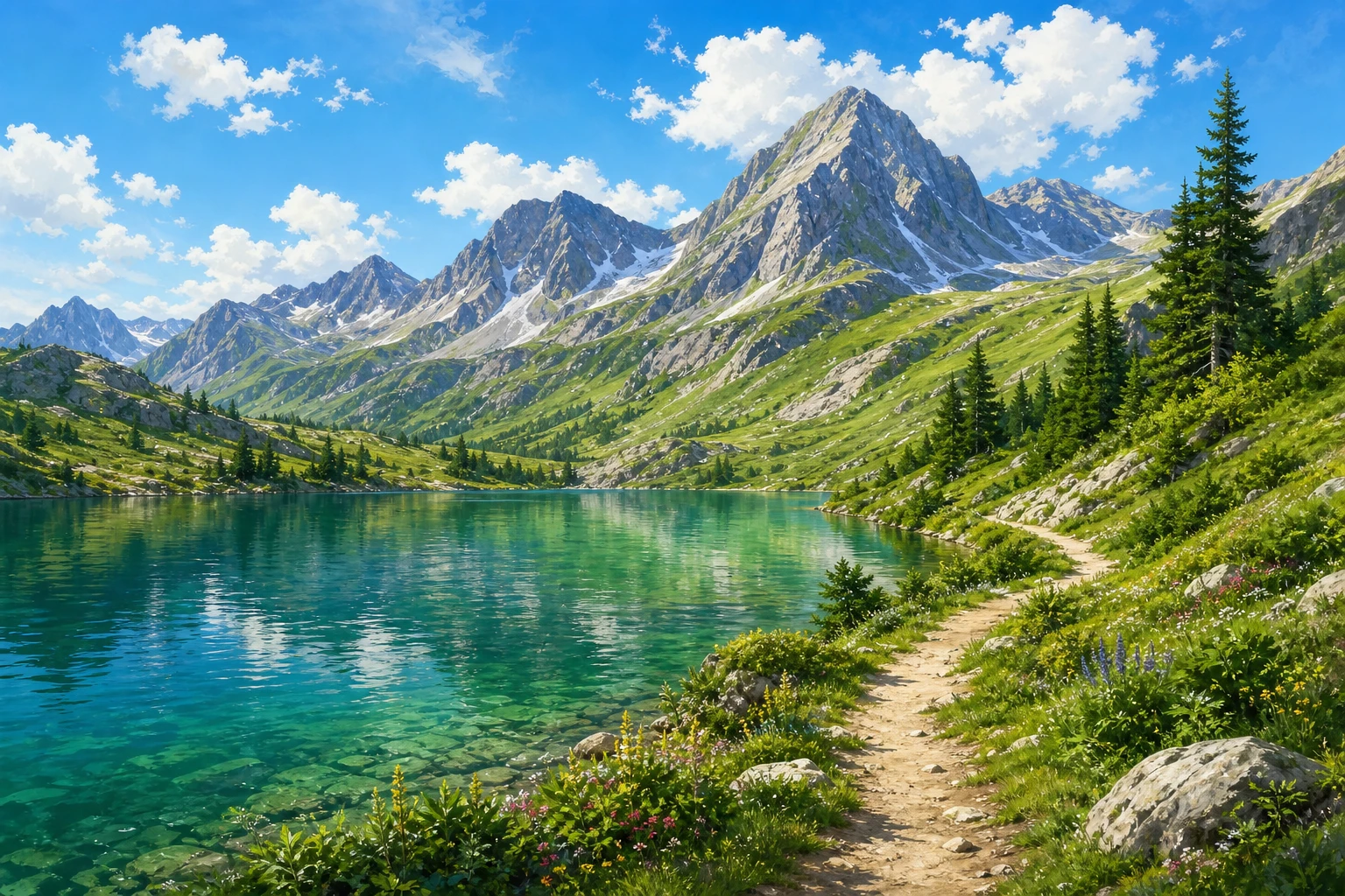 Alpine Lake — image 3