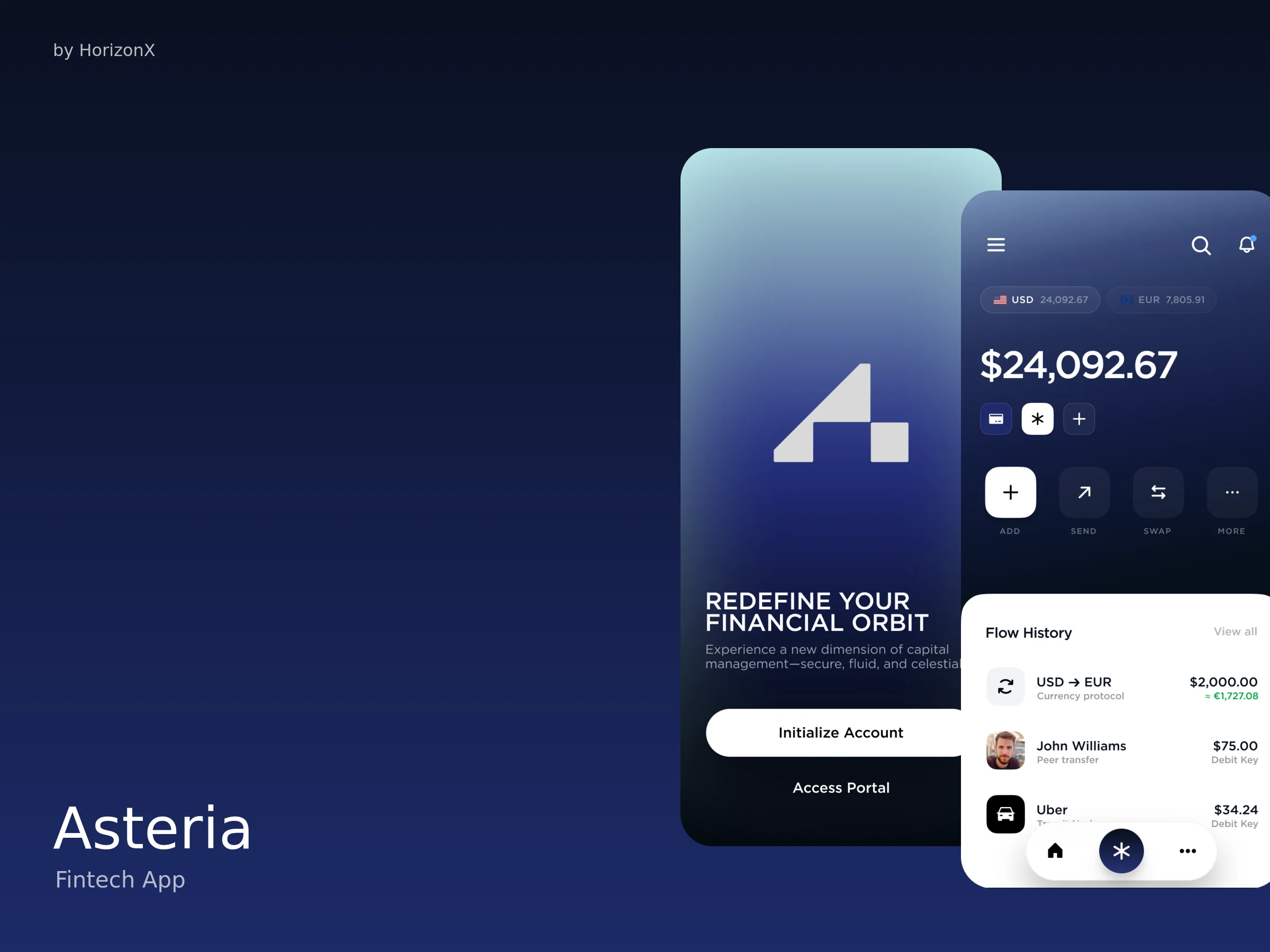 Asteria Fintech App