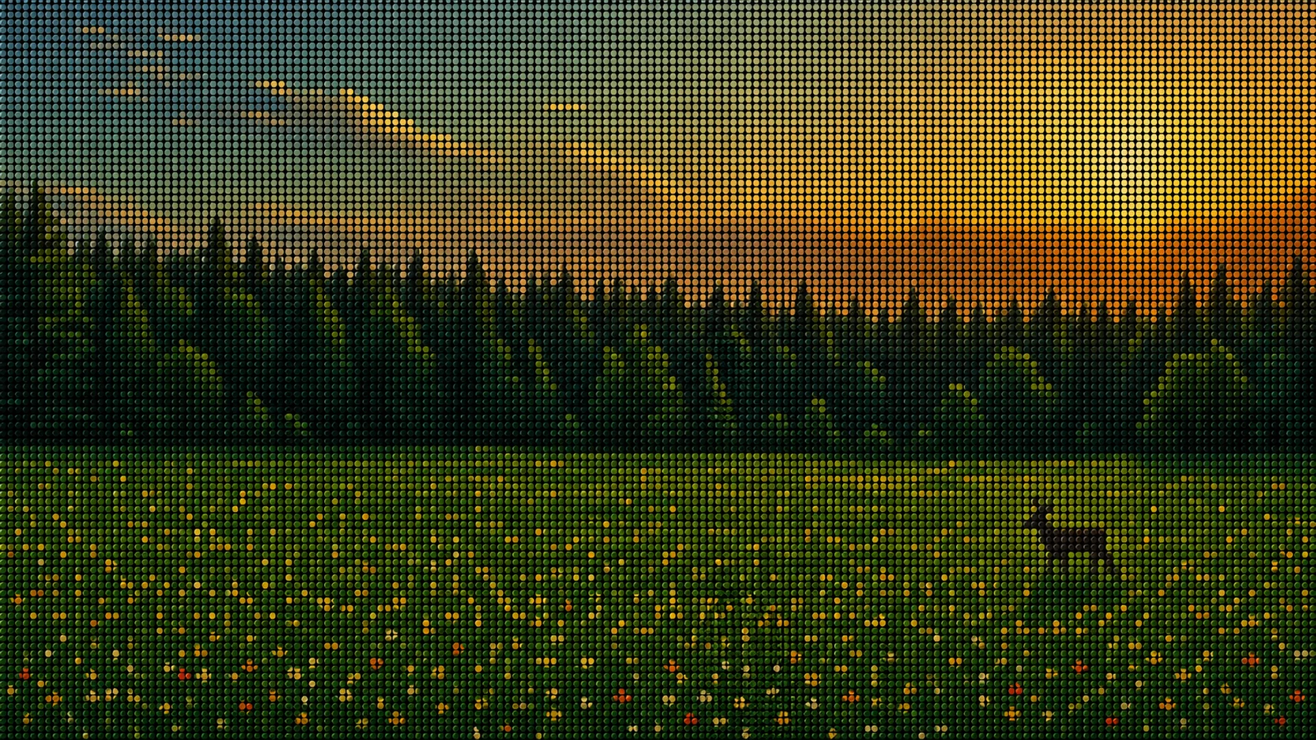 Beaded Deer Sunset — image 3