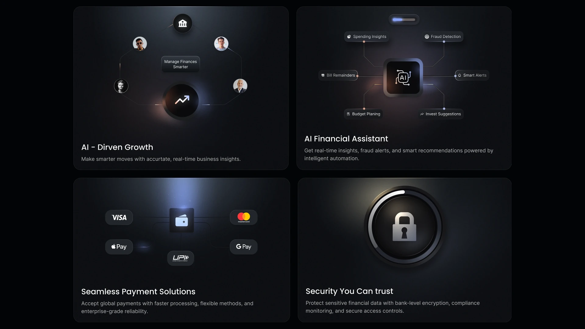 Finance AI Bento — image 1