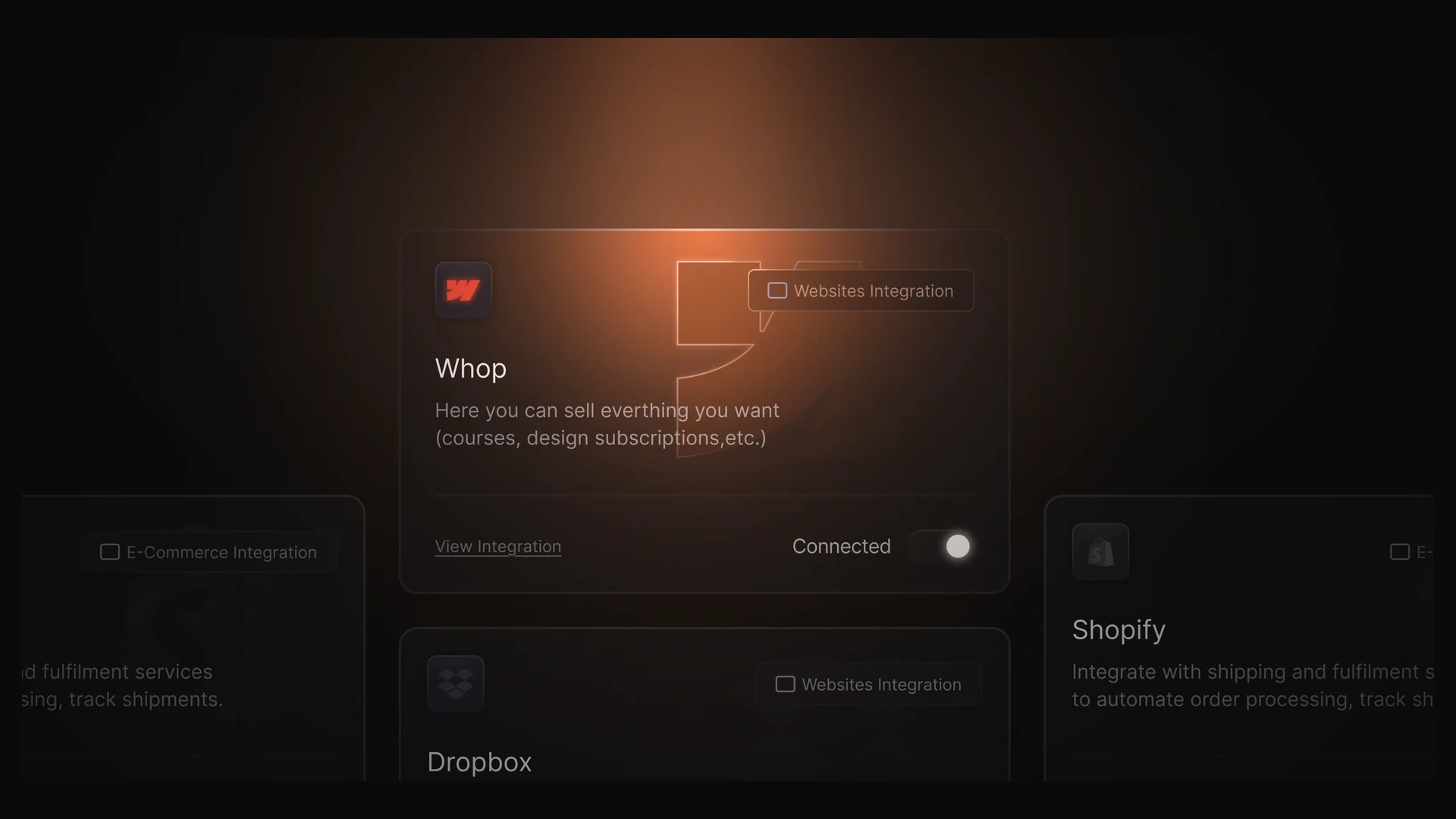 Integrations Bento Amber — image 2