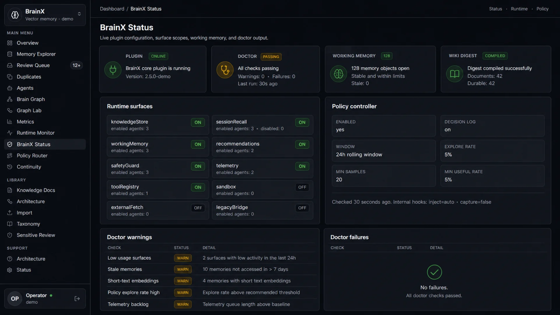 BrainX Dashboard — image 3