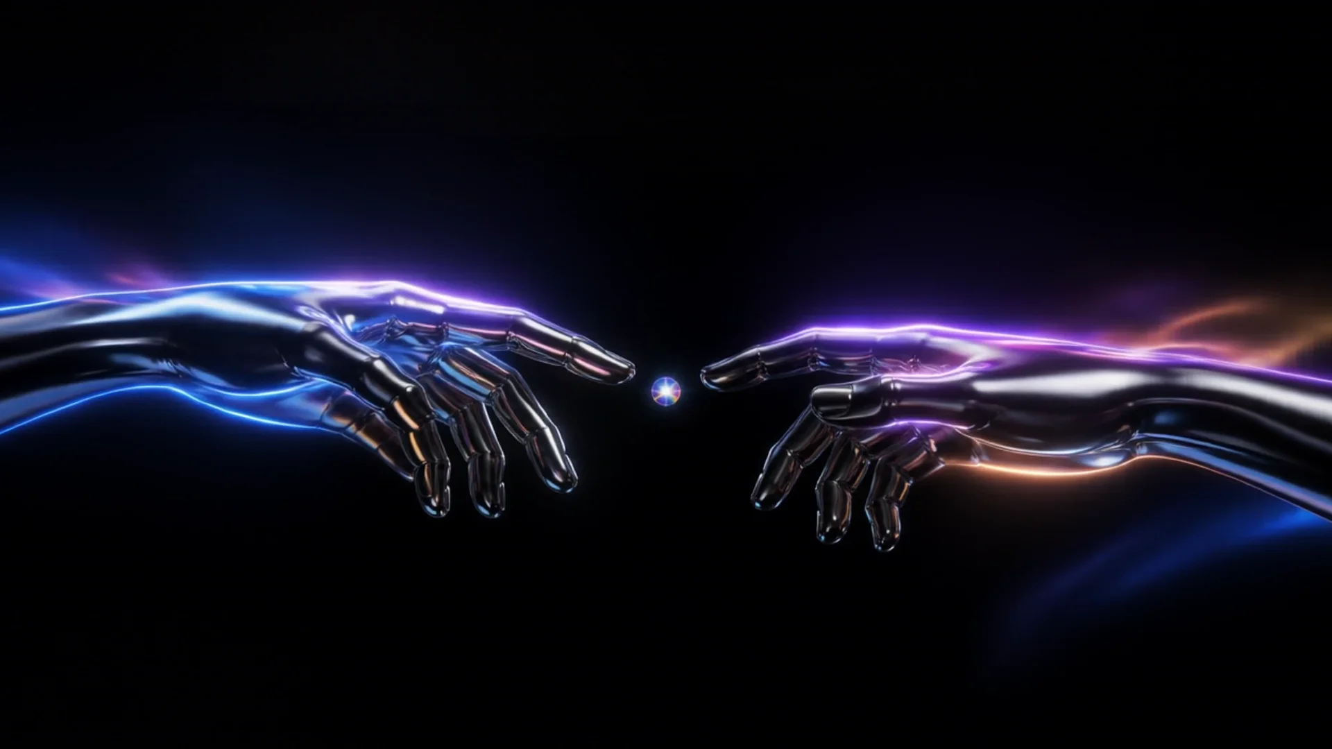 Chrome Hands Creation Motion — image 2