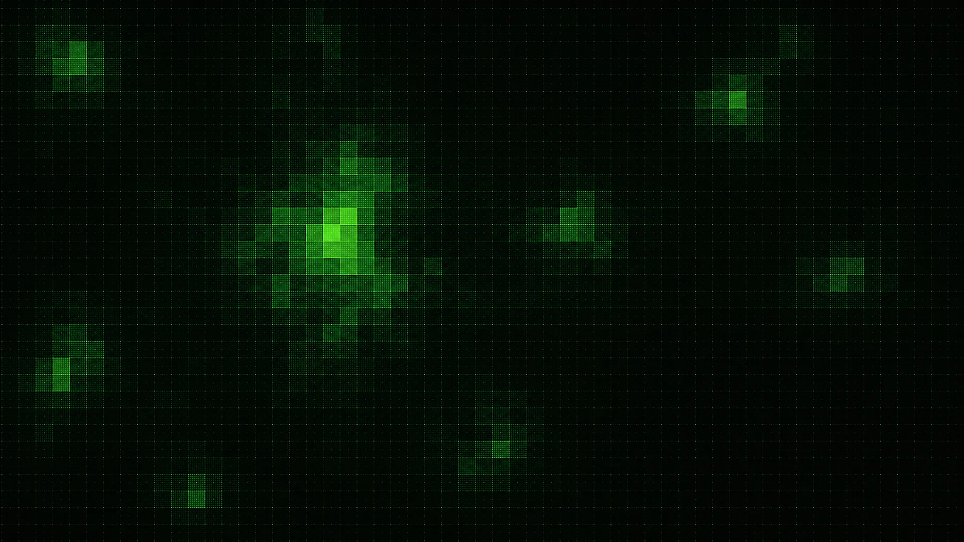 Emerald Pixel Field — image 1