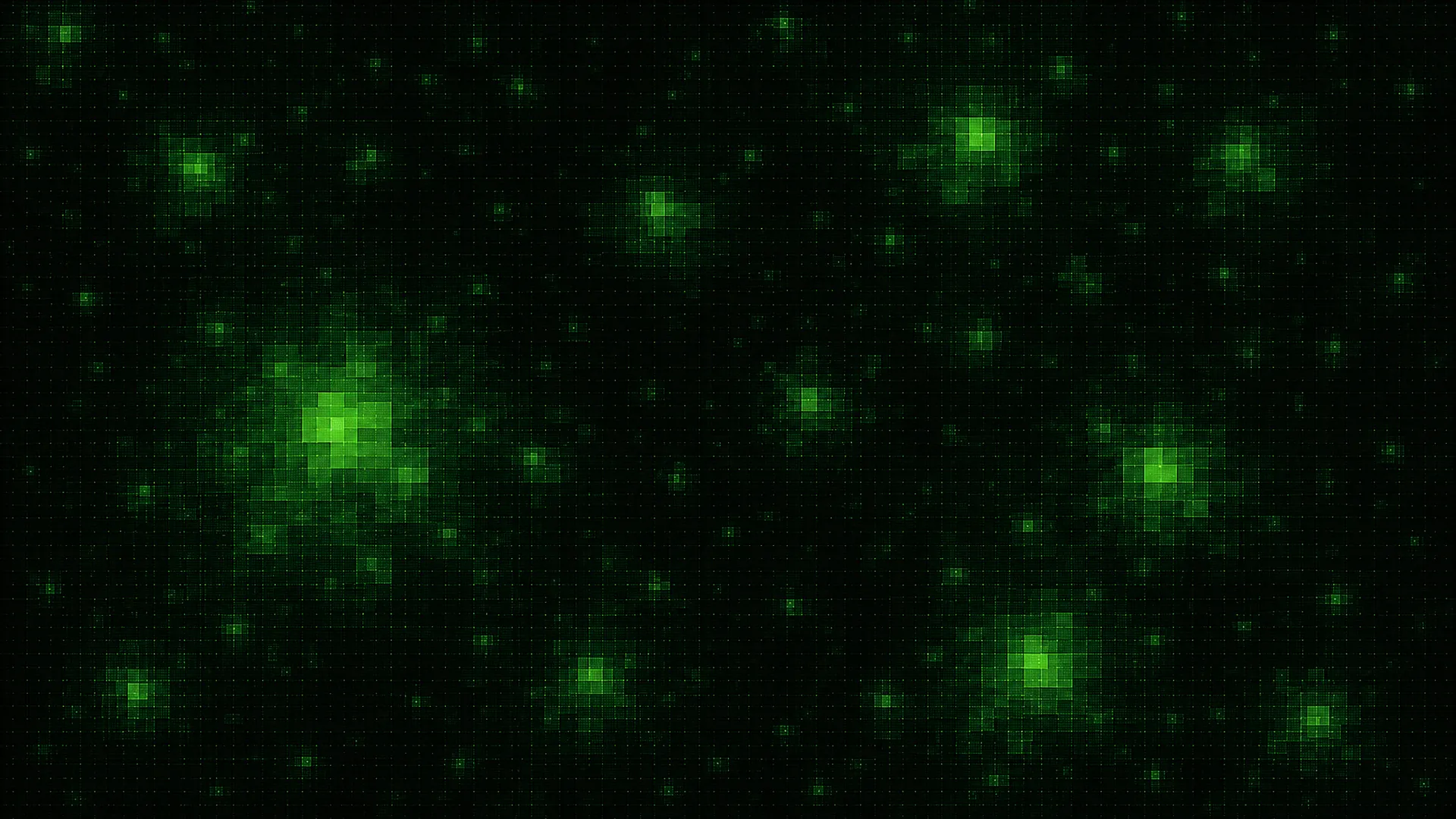 Emerald Pixel Field — image 3