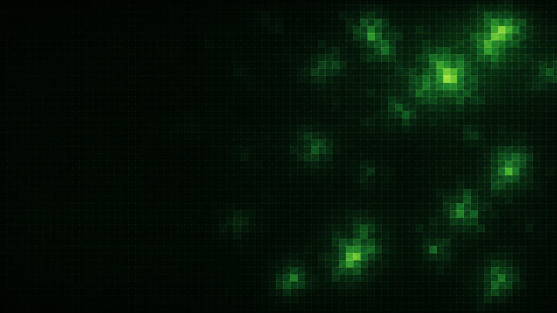 Emerald Pixel Field — image 4