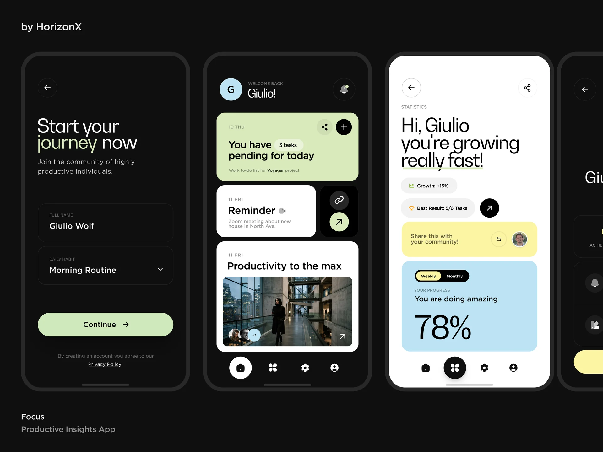 Focus Productive Insights App — image 3