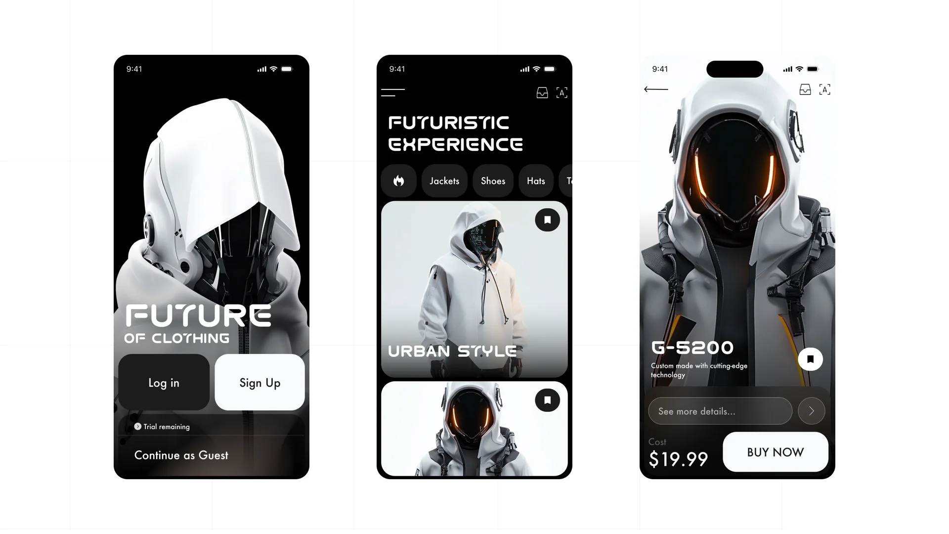 FUTURE Clothing App — image 1