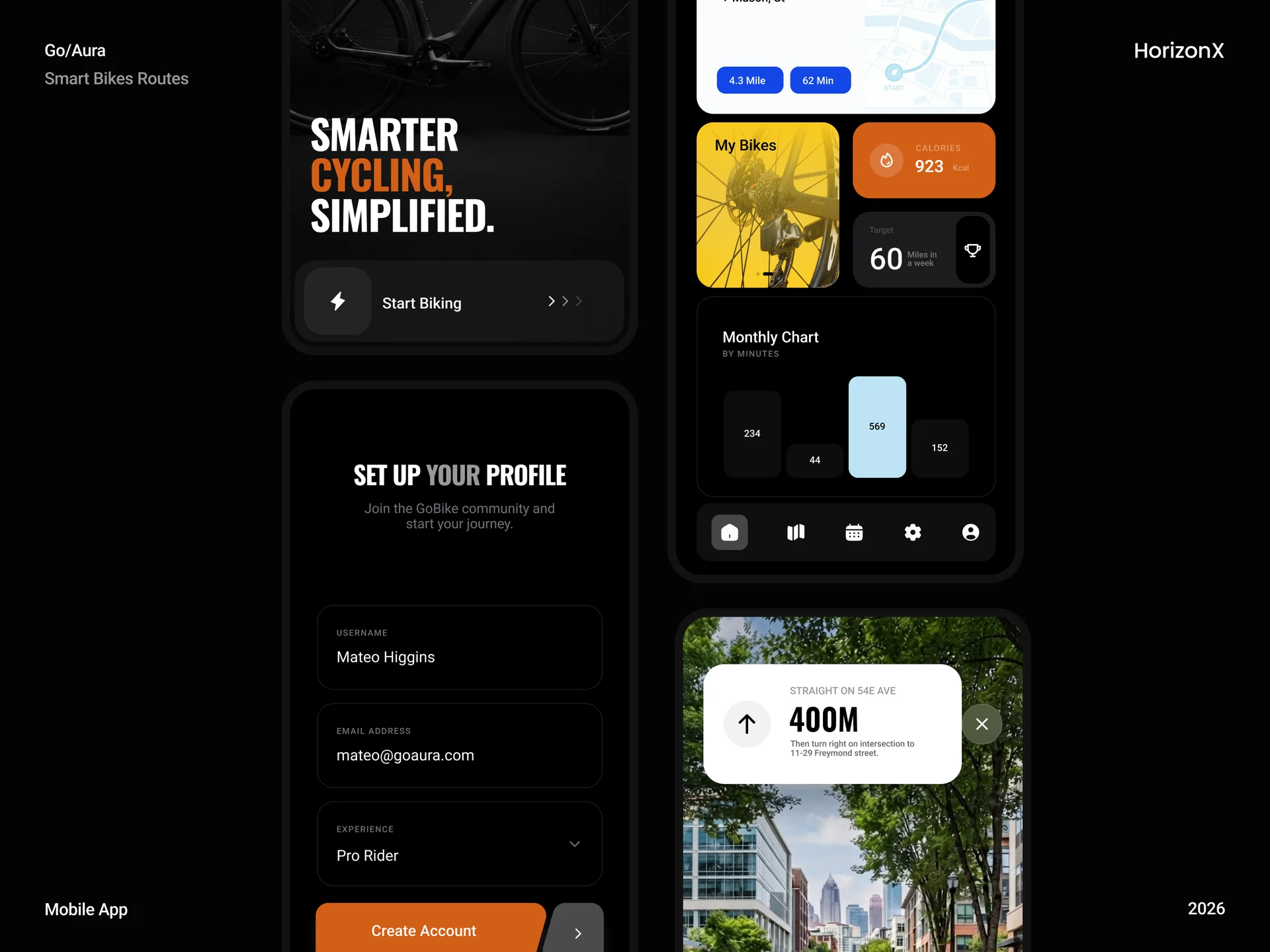 Go/Aura Smart Bike Routes App — image 2