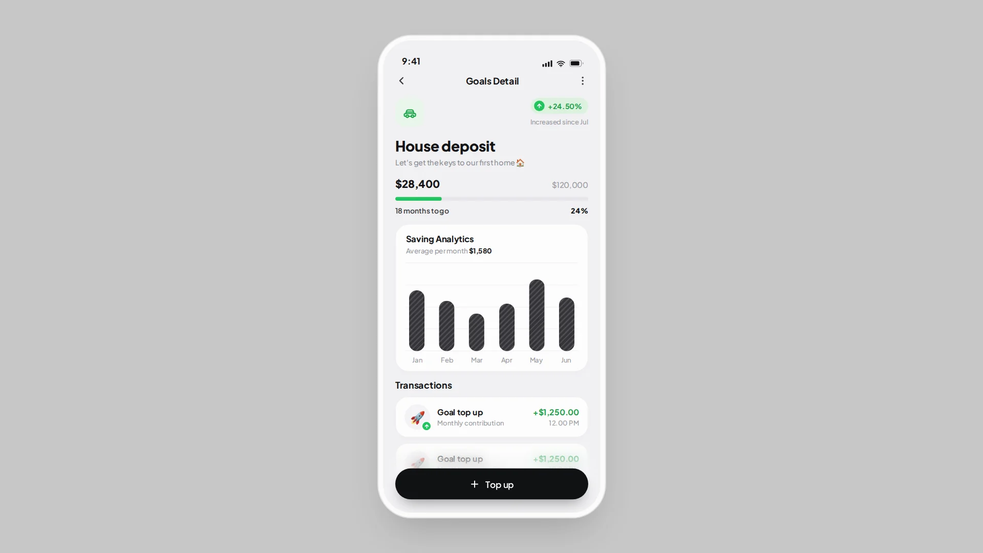 Goals Finance App — image 3