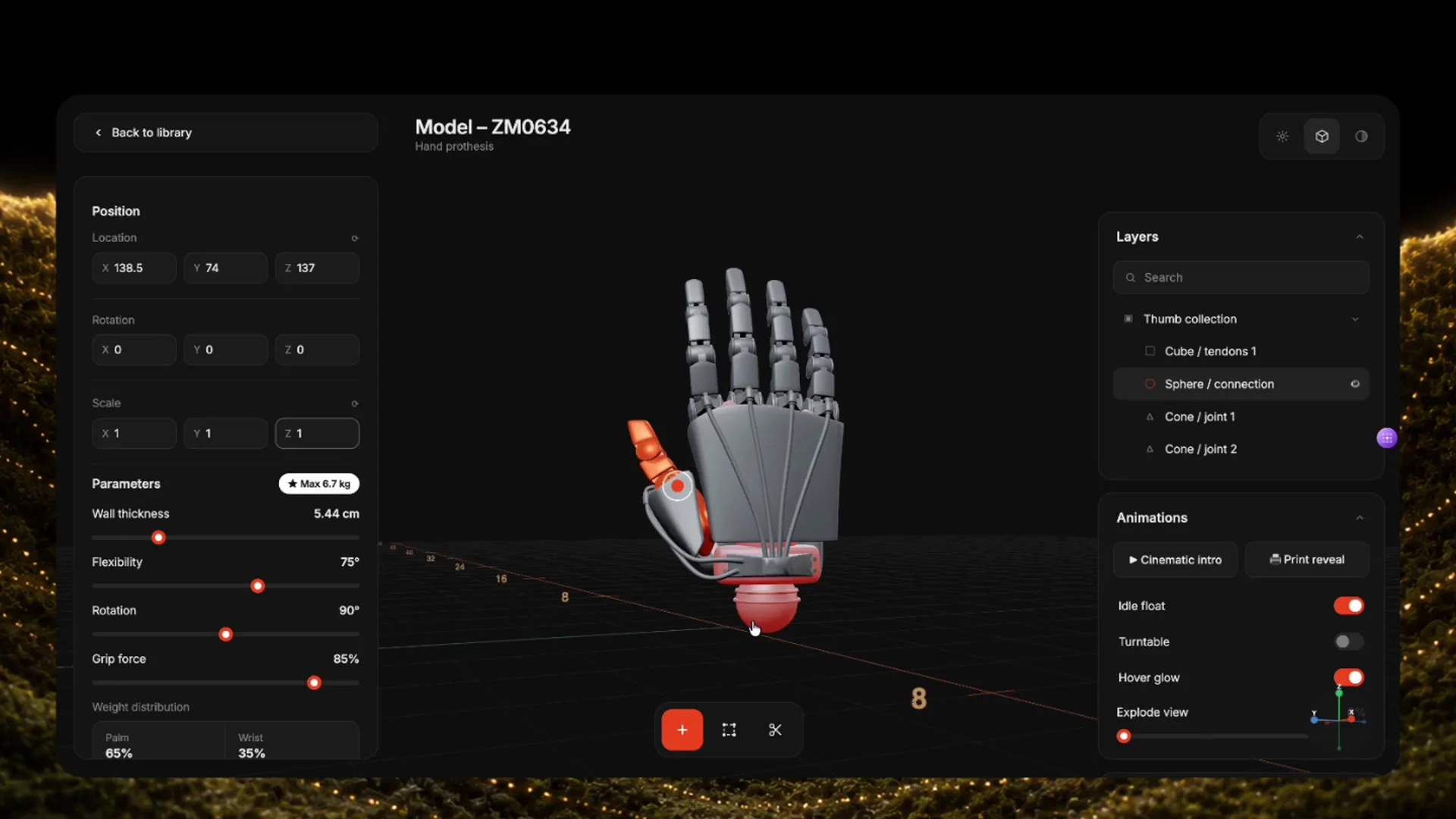 Hand Prosthesis Simulator — image 2
