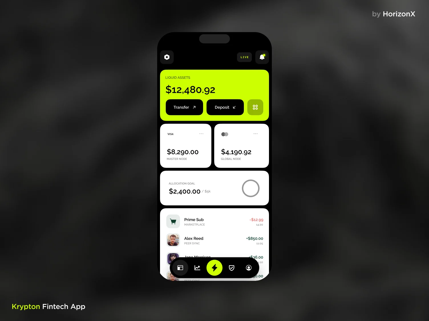 Krypton Fintech App