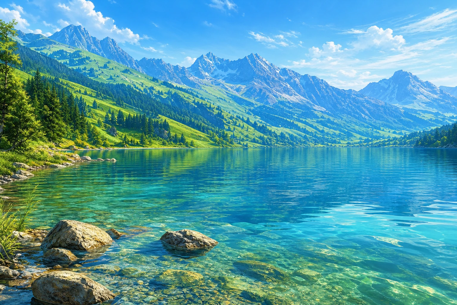 Mountain Lake — image 2