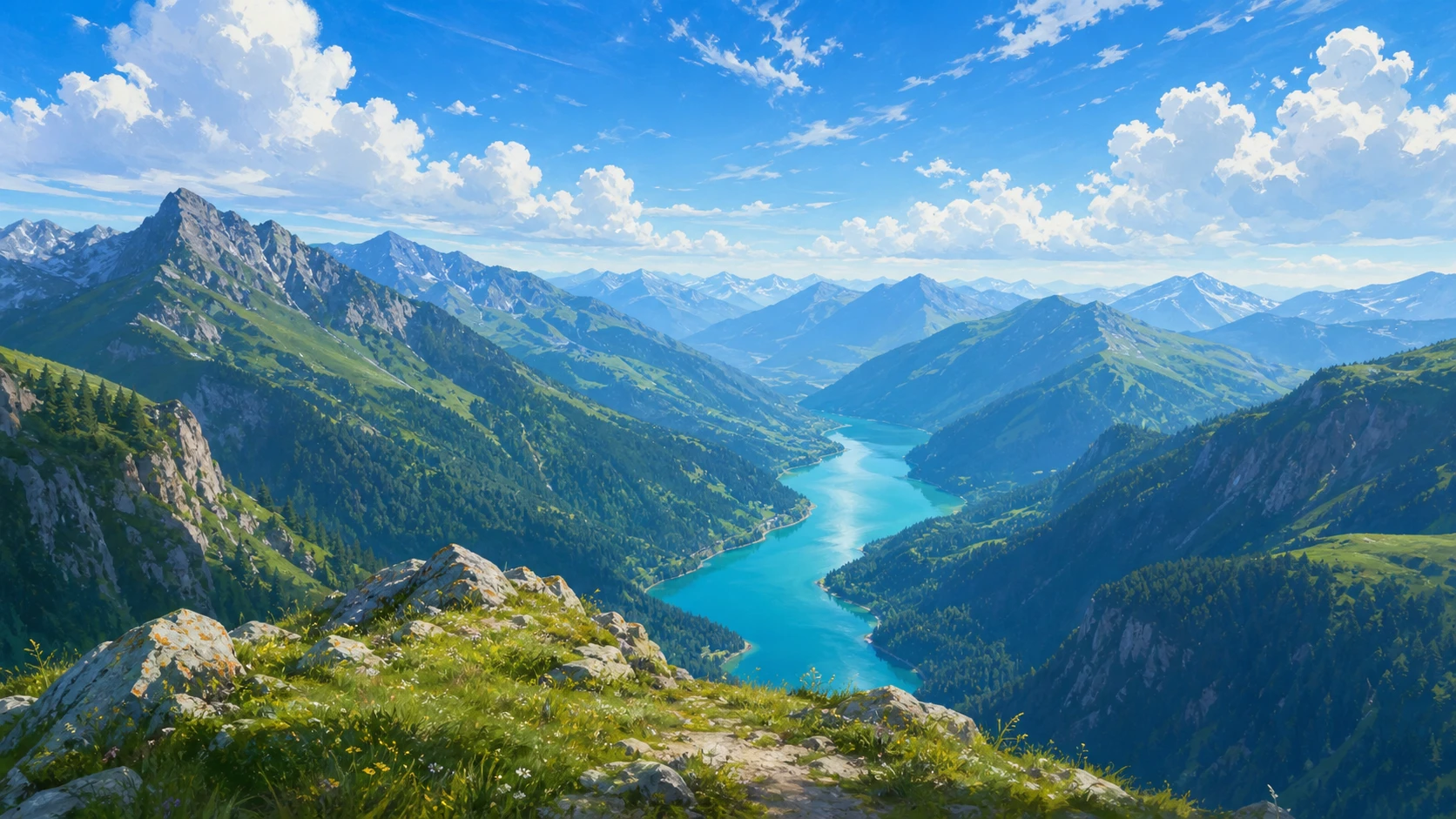 Mountain Lake — image 4