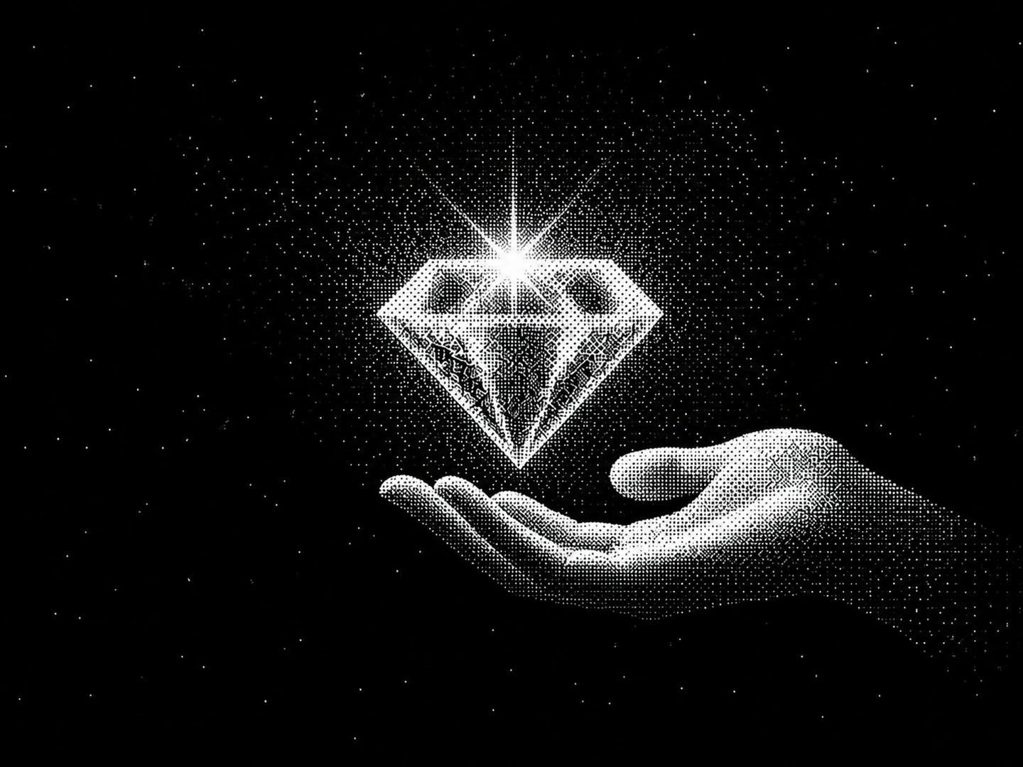 Particle Diamond Hand — image 2