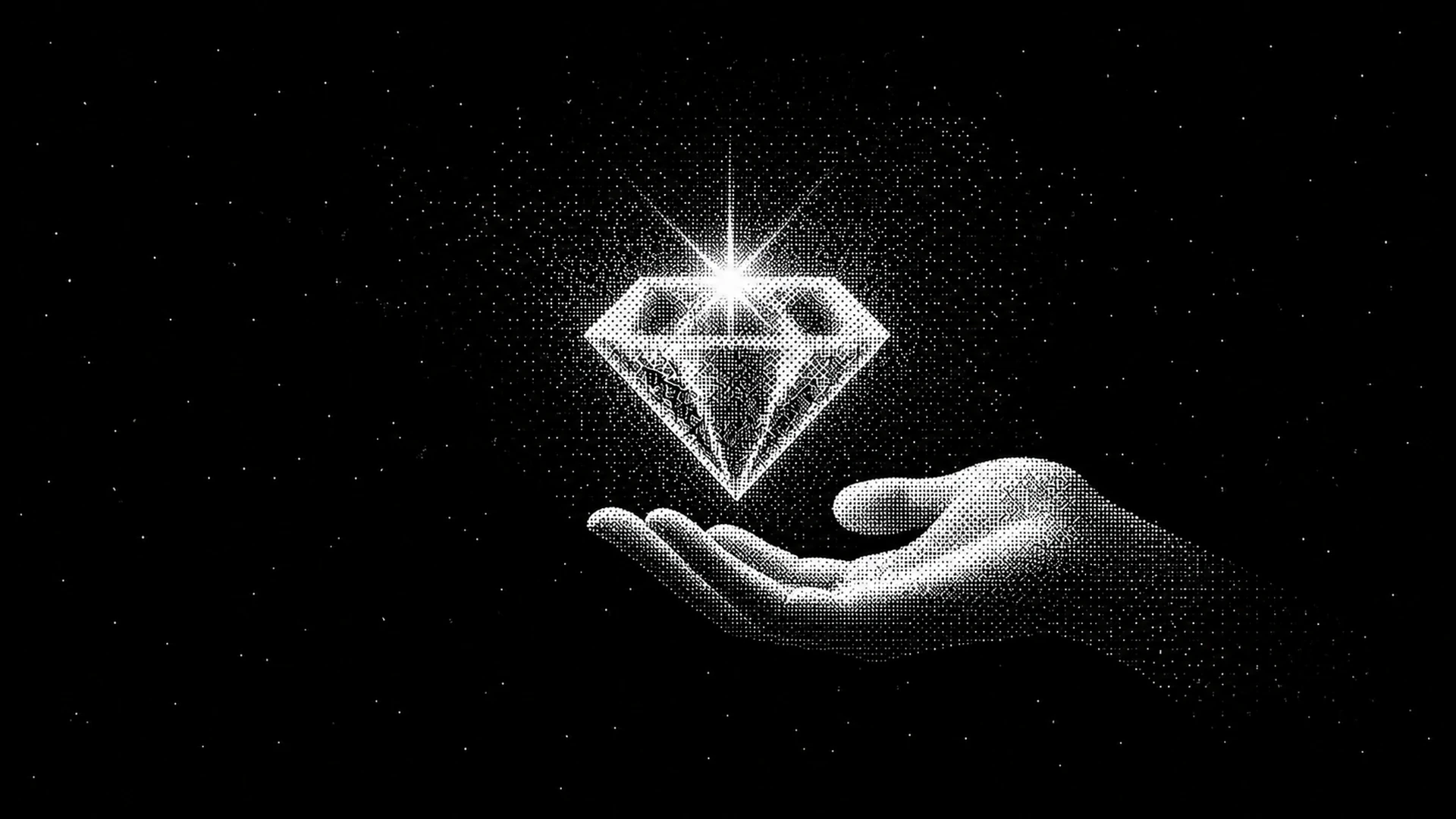 Particle Diamond Hand — image 1