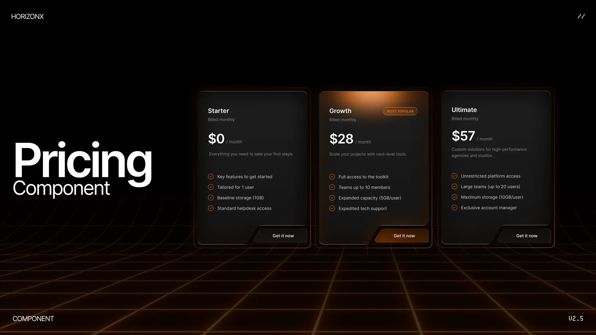 Pricing Component — image 1