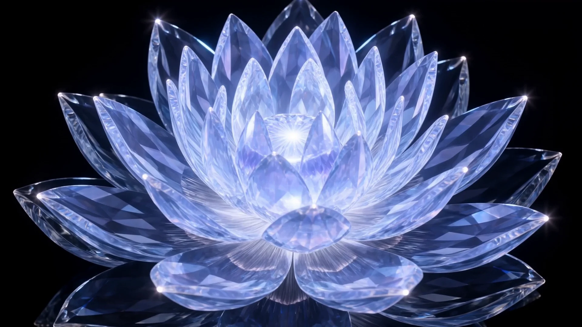 Sapphire Crystal Lotus Motion — image 2
