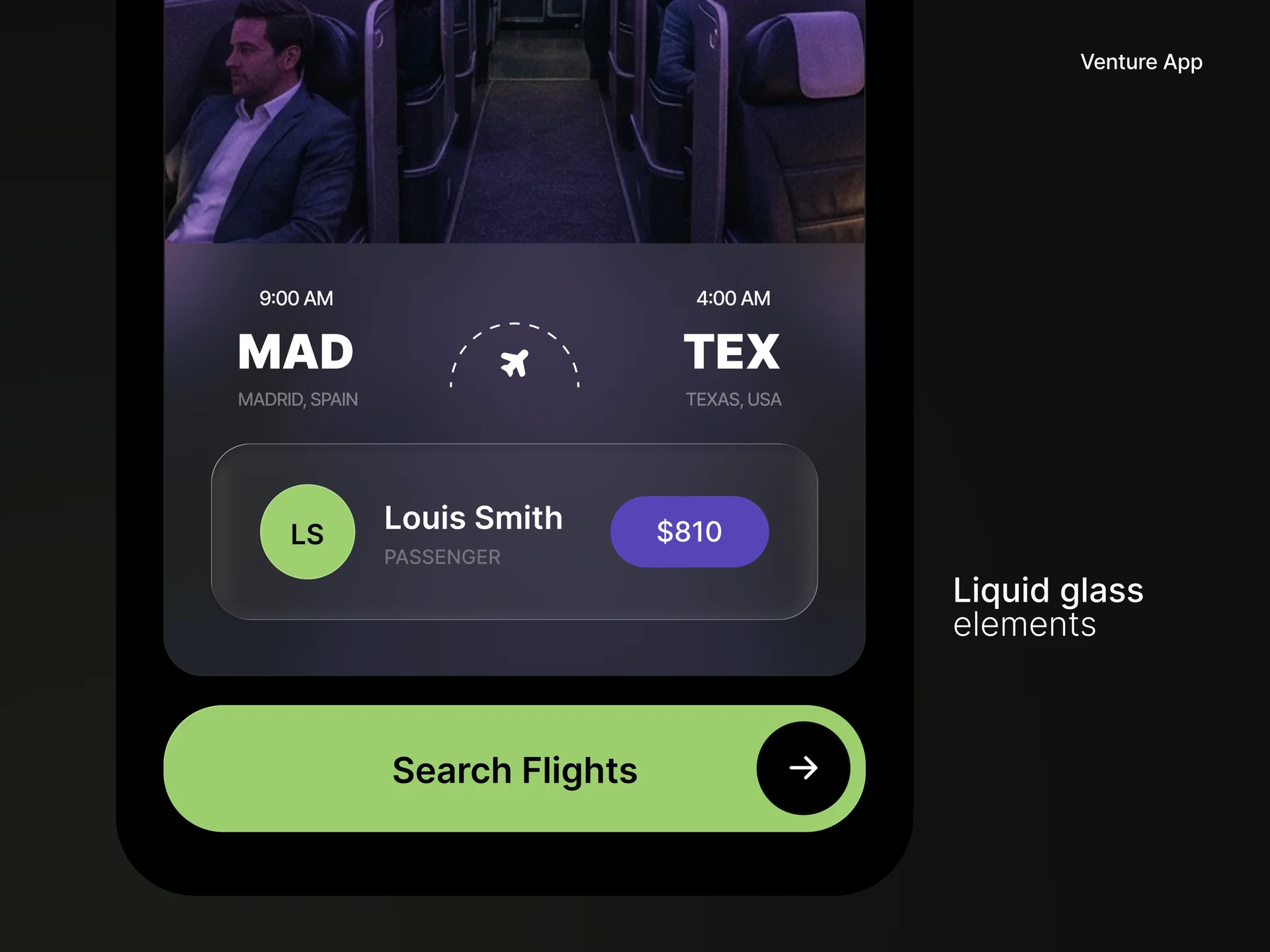 Venture Travel Booking App — image 1