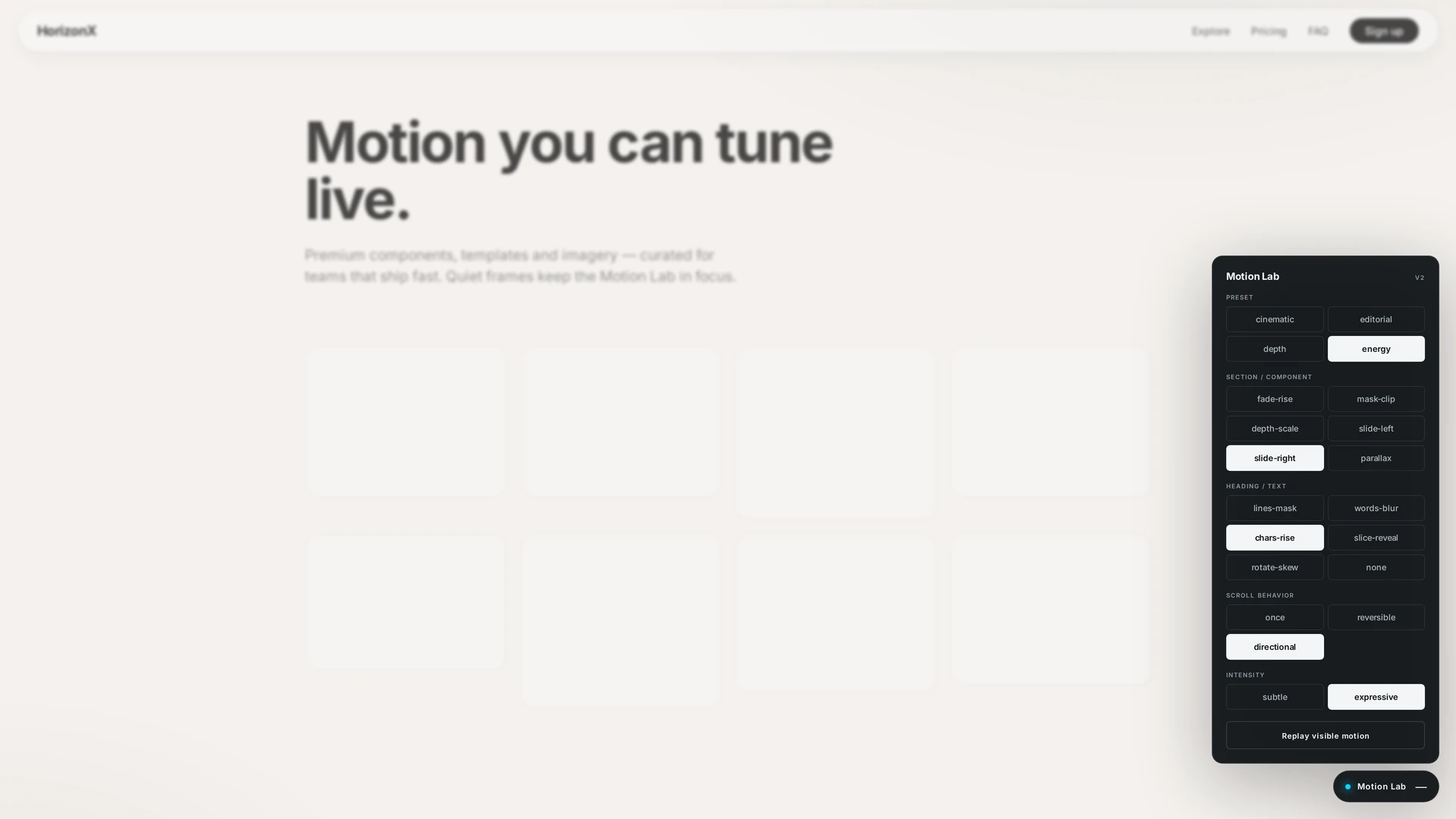 GSAP Scroll Motion Lab — image 1